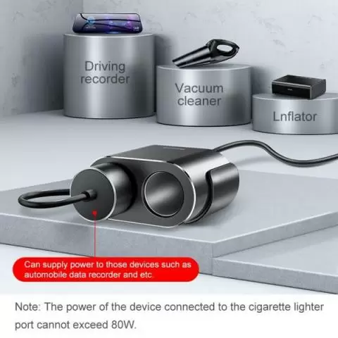 Cigarette lighter hub clearance
