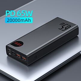20000 mAh 65W PD Two-way Quick Charge Portable Power bank