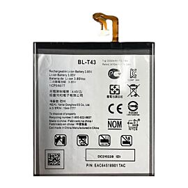 BL-T43 For LG G8S ThinQ G810 3500 mAh Cell Phone Battery Replacement