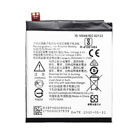 For Nokia 5.1 HE321 3060 mAh Cell Phone Battery Replacement