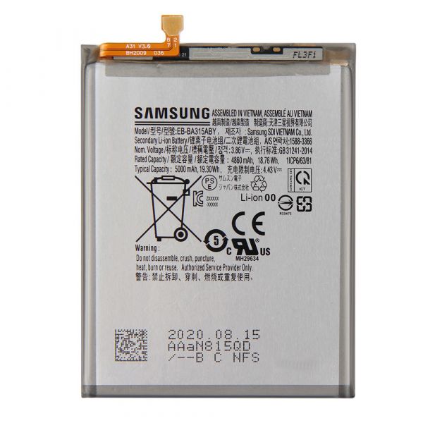 For Samsung Galaxy A31 A315F EB-BA315ABY Cell Phone Battery Replacement