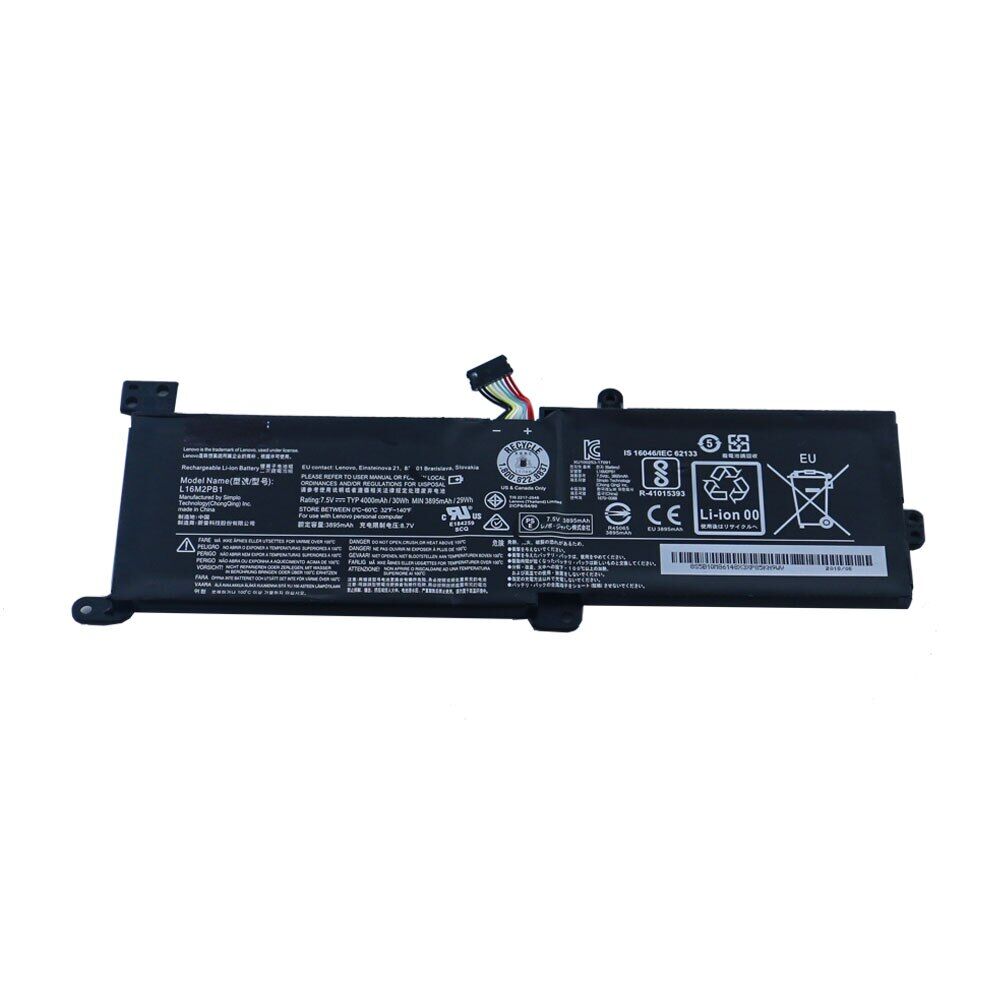 BOWEIRUI L16C2PB2 L16M2PB1 Reemplazo De Batería Para Laptop Lenovo Ideapad 330 Bateria 330 15ikb 320 15ikb 320 15ast 320 17ikb S145 15ast 320 15abr 320 14ast Serie L16l2pb2 L16s2pb1 L16s2pb1 L16c2pb1